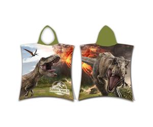 Jurassic World Poncho Asciugamano con Cappuccio