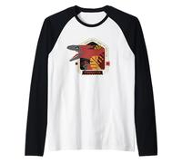 Jurassic World Pyroraptor Specs Maglia con Maniche Raglan
