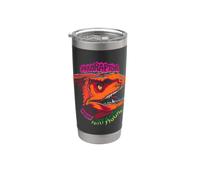 Jurassic World Pyroraptor Warning Bicchiere termico in acciaio inox doppia parete