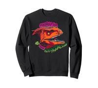 Jurassic World Pyroraptor Warning Felpa