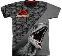Jurassic World Raptor Distintivo Motivo Bambino Camicia