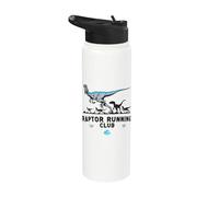 Jurassic World Raptor Running Club Stainless Steel Insulated Water Bottle