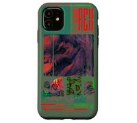 Jurassic World Rebirth Distortus Rex Neon Hybrid Custodia per iPhone 11