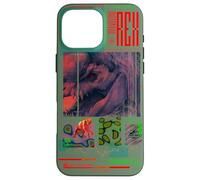 Jurassic World Rebirth Distortus Rex Neon Hybrid Custodia per iPhone 16 Pro Max