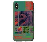Jurassic World Rebirth Distortus Rex Neon Hybrid Custodia per iPhone X/XS