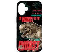 Jurassic World Rebirth Distortus Rex Worst Of The Worst Custodia per iPhone 16