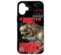 Jurassic World Rebirth Distortus Rex Worst Of The Worst Custodia per iPhone 16 Plus