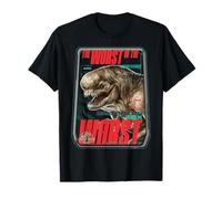 Jurassic World Rebirth Distortus Rex Worst of The Worst Maglietta