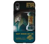 Jurassic World Rebirth Henry Loomis Science Is For All Of Us Custodia per iPhone XR