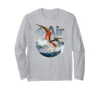 Jurassic World Rebirth Quetzalcoatlus Air Dinosaur Maglia a Manica
