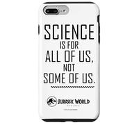 Jurassic World Rebirth Science Is For All Of Us Quote Custodia per iPhone 7 Plus/8 Plus