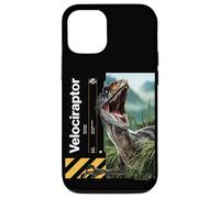 Jurassic World Rebirth Velociraptor Covert Mission Custodia per iPhone 12/12 Pro