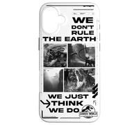 Jurassic World Rebirth We Don’t Rule The Earth Custodia per iPhone 16 Plus
