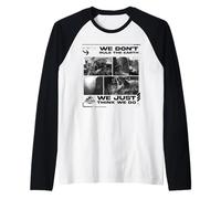 Jurassic World Rebirth We Don’t Rule The Earth Maglia con Maniche Raglan