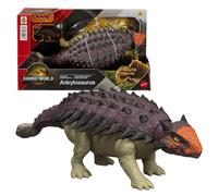 Jurassic World Rebirth Wild Roar Ankylosaurus Figura Interattiva Mattel