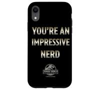 Jurassic World Rebirth You’re An Impressive Nerd Quote Custodia per iPhone XR