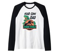 Jurassic World Roar-Some Dad Maglia con Maniche Raglan