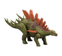 Mattel Jurassic World - Giocattolo con dinosauro e azione d'attacco, Wild Roar Posable Figur, gioco digitale fisico e connesso