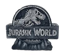 Jurassic World - Salvadanaio in resina, risparmio, figura Jurassic World, colore nero, prodotto ufficiale (CyP Brands)