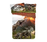 Jurassic World Set copripiumino singolo in cotone - European Size