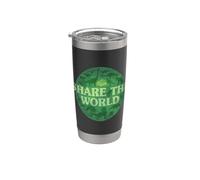 Jurassic World Share the World Bicchiere termico in acciaio inox doppia parete