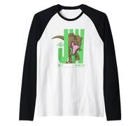 Jurassic World T. Rex Breakthrough Maglia con Maniche Raglan
