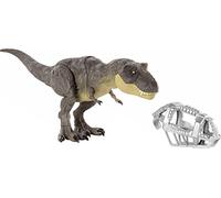 Jurassic World- T-Rex Passi Letale Articolato con Suoni, Giocattolo per Bambini 4+Anni, GWD67