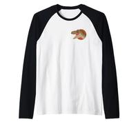 Jurassic World T. Rex Profile Front & Back Maglia con Maniche Raglan