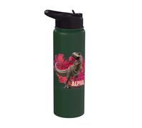 Jurassic World T-Rex Valentine’s Day Alpha Stainless Steel Insulated Water Bottle