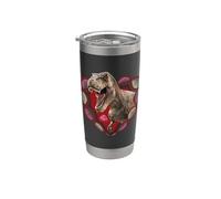 Jurassic World T-Rex Valentine’s Day Bicchiere termico in acciaio inox doppia parete