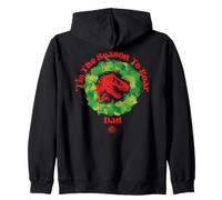 Jurassic World Tis The Season To Roar Dad Felpa con Cappuccio
