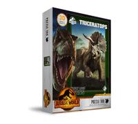 Jurassic World Triceratops 3d Eff 100pcs Puzzle 23x31