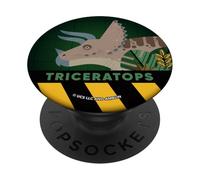 Jurassic World Triceratops Specs PopSockets PopGrip Adesivo