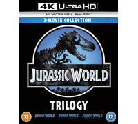 Jurassic World Trilogy (4K UHD Blu-ray) B.D. Wong Jeff Goldblum Rafe Spall