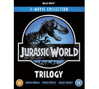 Jurassic World Trilogy (Blu-ray) Chris Pratt B.D. Wong Jeff Goldblum Rafe Spall