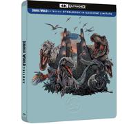 Jurassic World Trilogy Steelbook (3 4K Ultra Hd) (Regione 2 PAL) - Juan An...