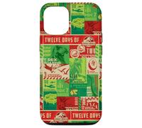 Jurassic World Twelve Days of Dinosaurs Custodia per iPhone 12/12 Pro