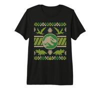 Jurassic World Ugly Sweater Maglietta Premium