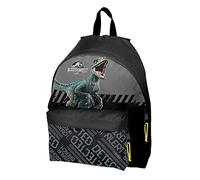 Jurassic World , Zaino Scuola Bambini E Ragazzi, Nero, S
