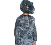 Jurassic WorldVelociraptor Mascelle Mobili Maschera (BN5147)