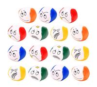 JurciCat 15 Pezzi Set di Palline Giocoleria Creative e Divertenti per Bambini Palline da Giocoleria Durevoli e Morbide per Ragazzi Ragazze e Adulti Palline da Giocoleria Educative