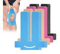 JurciCat 16pcs Nastro Tape Kinesiologico Per Ginocchiotape Sportivo Impermeabile e Traspirante Per Spalla Alleviare Dolore a Ginocchia Spalle Muscolare Per lo Sport Unsostegno Duraturo (B)