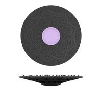 JurciCat 30 Cm Balance Board Per Allenare L'equilibrio Per Adulti e Bambini Balance Board Semisferica Con Base Antiscivolo Per Istruttori Di Yoga e Palestra Per Migliorare L'equilibrio (viola)
