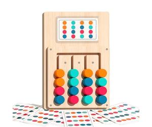 JurciCat Giochi Di Memoria Per Anziani Giochi Per Anziani Con Demenza Semplici Prodotti in Legno per Adulti Affetti da Alzheimer e Demenza