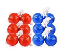 JurciCat Ladder Toss Bolas Game 6 Set Ladder Golf Ball Ladder Golf Gioco all'aperto di lancio per bambini Adatto per interni e all'aperto Set di palline da gioco