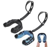 JURENEE 2 Pezzi para Denti, Paradenti Boxe in Gomma, Paradenti Rugby con Design a Strappo, che si Adatta Perfettamente ai Denti e Fornisce una Protezione Perfetta, Adatto a Boxe, Rugby