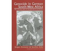 Jurgen Zimmerer Joachim Zel Genocide in German South-West Afr (Copertina rigida)