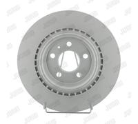 JURID 2x Disco Freno Posteriore Ø330 MM Ventilato per Audi A4 Avant 8K5 B8 2.0