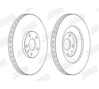 JURID 562389JC-1 Disco freno