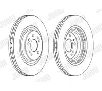 JURID 562402JC-1 Disco freno per MERCEDES-BENZ